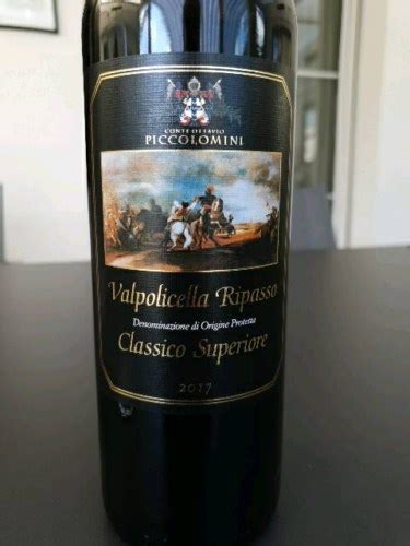 Conte Ottavio Piccolomini Valpolicella Ripasso Classico Vivino