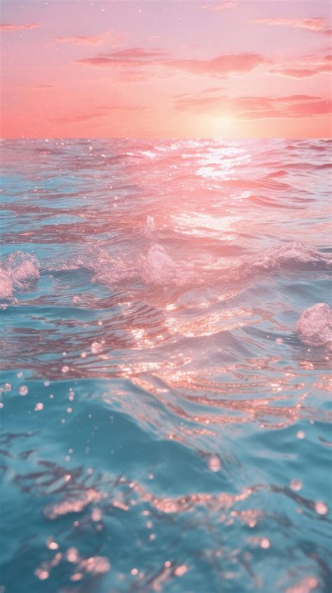 Aesthetic wallpaper ocean backgrounds outdoors | Premium Photo - rawpixel