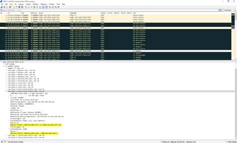 OSPFv3 With IPsec AH Wireshark 02 Intra Area Prefix LSA Weberblog Net