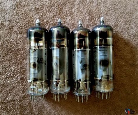 Quad Of Mullard Bq El Dirty Plate Output Tubes Test