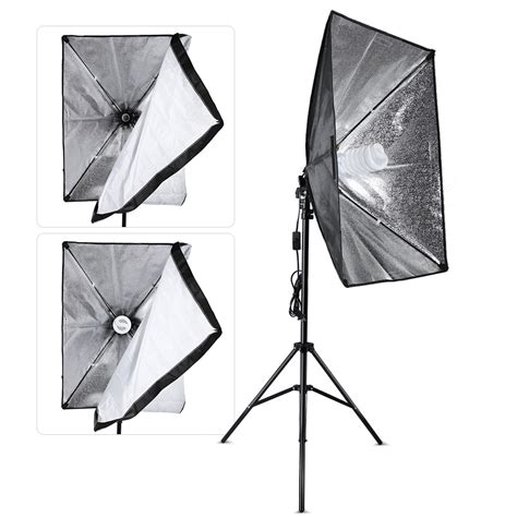 Andoer Photography Studio Lighting Kit Softbox Cube Tent Video