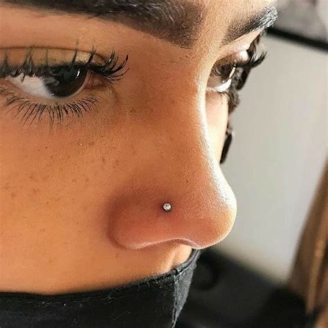 Nose Piercing Bar Sticking Out At Joseph Sims Blog