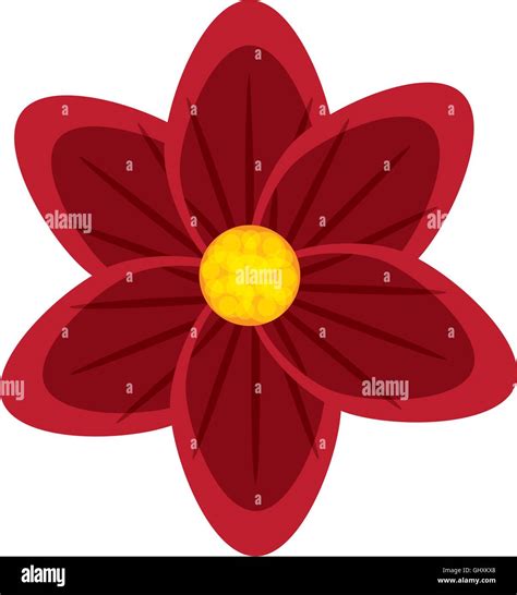 Tropical flower icon Stock Vector Image & Art - Alamy