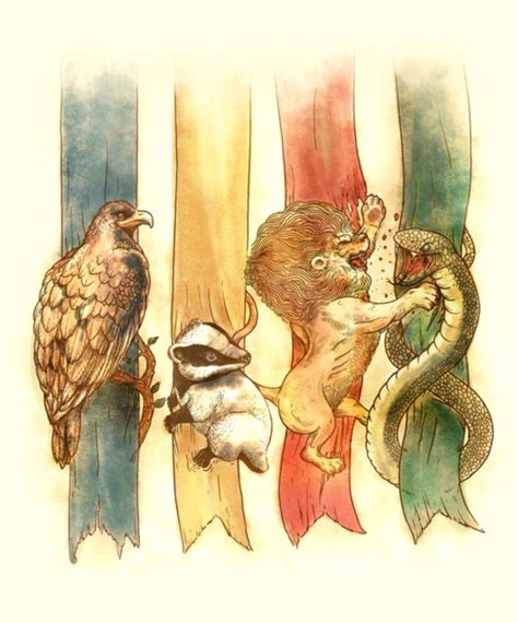 Hogwarts Houses - Harry Potter Photo (27892041) - Fanpop