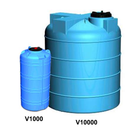 Serbatoio Da Esterno Polietilene Stoccaggio Acqua VERTICALE Rototec