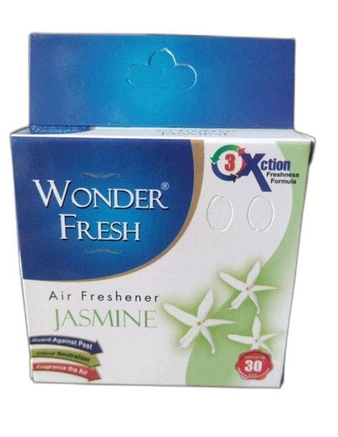 Wonder Fresh Jasmine Air Freshener Packaging Size 50 G Box At Rs 175