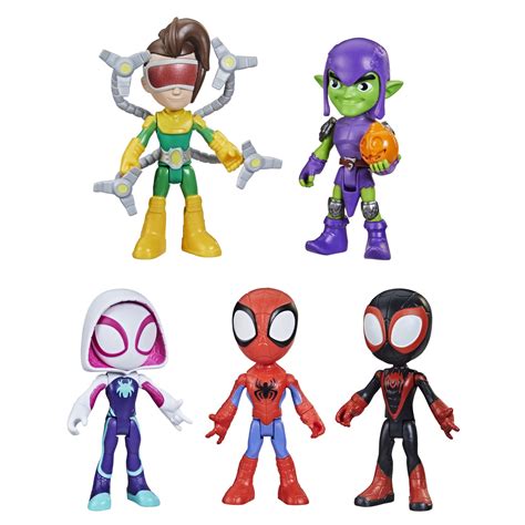 Spidey And His Amazing Friends Villains Toys