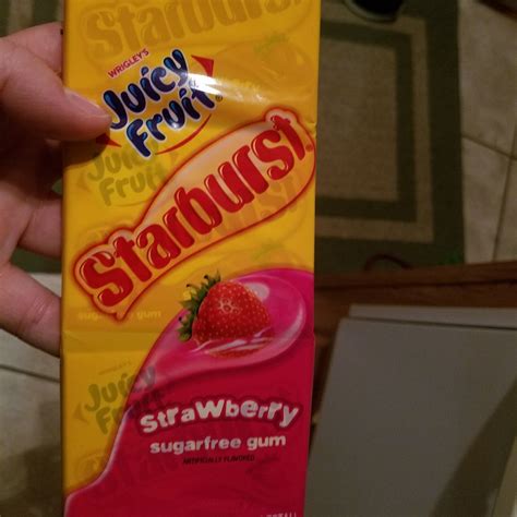 Wrigley S Juicy Fruit Starburst Strawberry Reviews Abillion