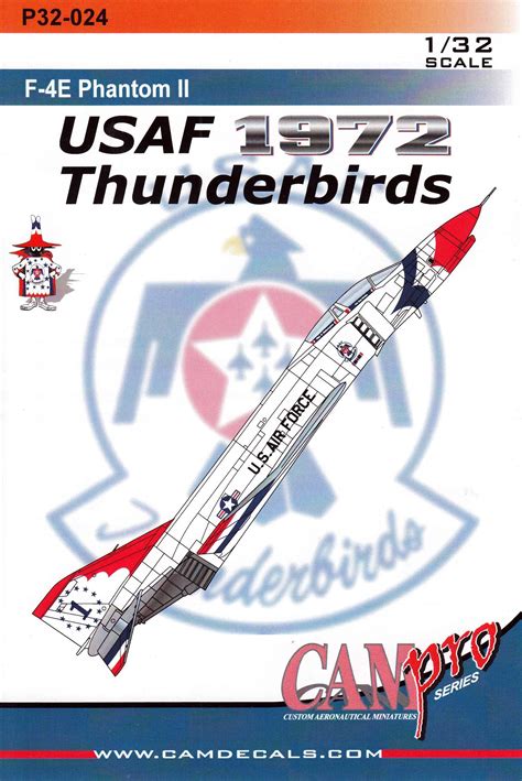 Buy Camp Cam Pro Decals F E Phantom Ii Thunderbirds