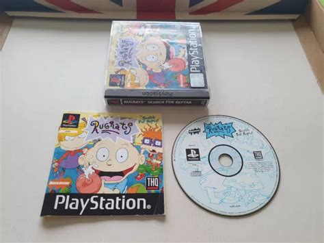 RUGRATS SEARCH FOR REPTAR. PS1 Game. Complete (PlayStation One, PS3 ...