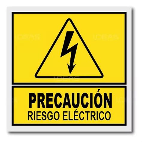 Señal Riesgo Eléctrico Señalética