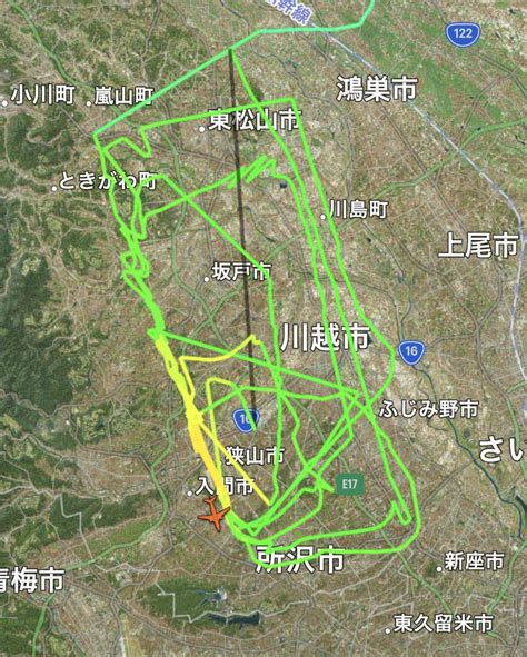 遺体管理学 教授 on Twitter 今日は空自の輸送機が夜間もグルグル回っている C 1とC 2が埼玉の上空を旋回 北海道新潟埼玉