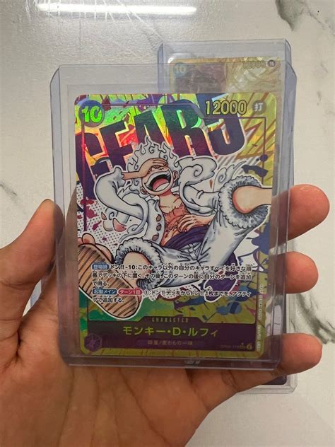 One Piece Card Game Op Luffy Gear Anniversary Kaido Set