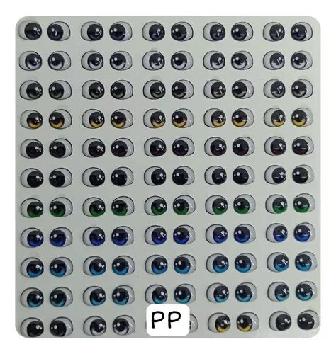 Olhos Resinado Adesivo Para Artesanto Biscuit Feltro E Eva Frete Gr Tis