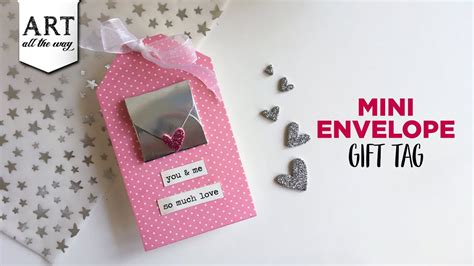 Mini Envelope Gift Tag Simple Gift Ideas DIY Paper Crafts Easy