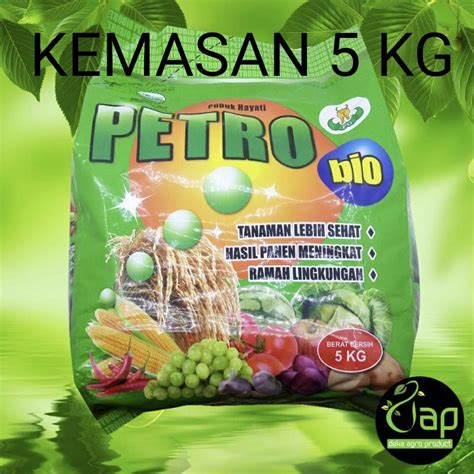 Jual PUPUK HAYATI BIO FERTILIZER PETROBIO 5KG Petro Bio Shopee Indonesia