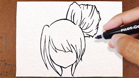 COMO DESENHAR CABELO ESTILO ANIME MANGÁ APRENDA DESENHAR HOJE