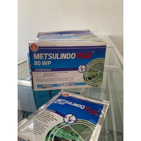 Jual Herbisida Metsulindo Plus Wp Gram Shopee Indonesia