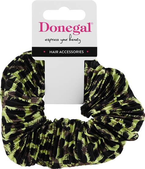 Donegal Hair Tie FA 5835 Green With Black Makeup Uk