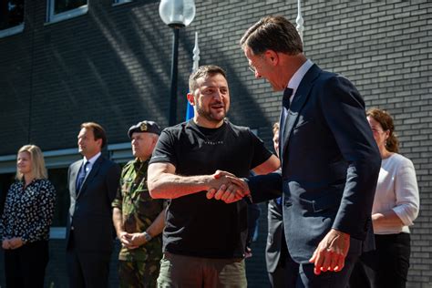 Rutte Visita Zelensky E Assicura L Ingresso Di Kiev Nella Nato