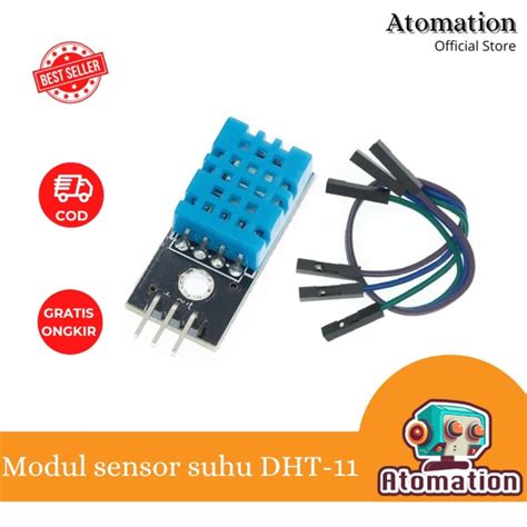 Jual Modul Sensor Suhu Dan Kelembaban Temperature And Humidity Dht