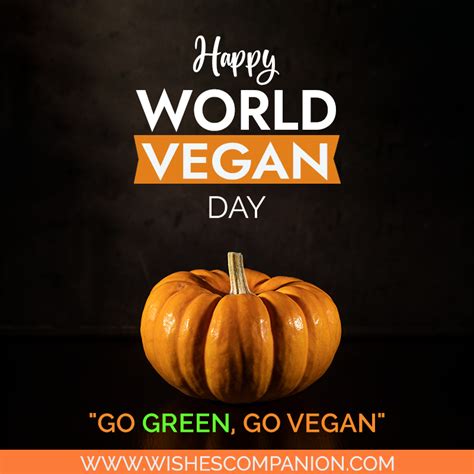 World Vegan Day Wishes Messages And Quotes Wishes Companion