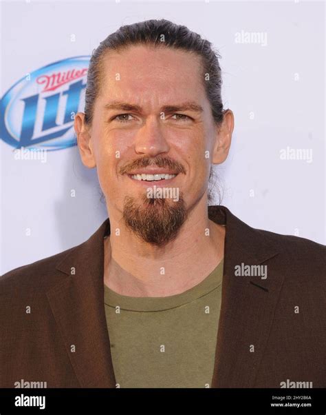 Steve Howey Attends The Season Six Premiere For Sons Of Anarchy Stock