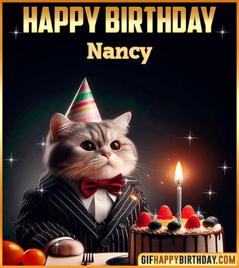 Happy Birthday Nancy GIF Images - FUNNY 🎂