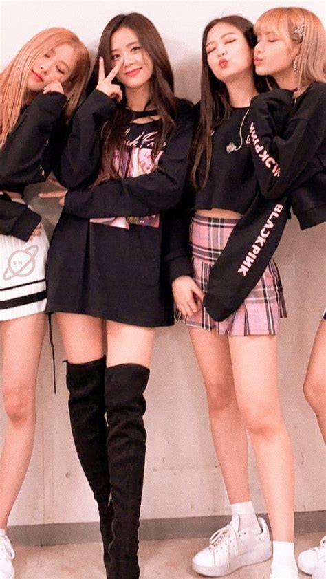 Blackpink Fashion Black Pink Black Pink Kpop