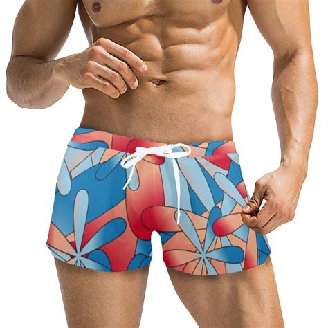 Tropical Mens Swim Trunks With Zipper Pocket Model L71 Id D7117059