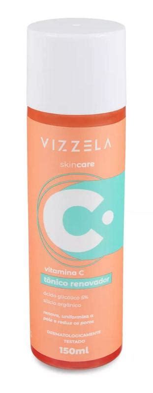 Tônico Renovador Vitamina C Vizzela 150ml Tônico Capilar Magazine Luiza