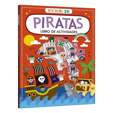 Piratas Libro De Actividades Stickers 3D Lexus Editores