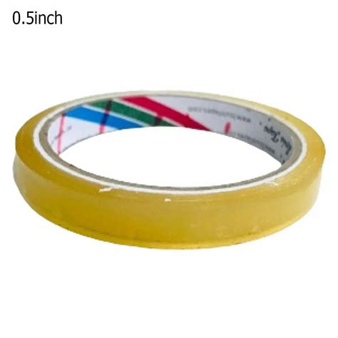 0 5 Inch BOPP Transparent Cello Tape At 15 Piece BOPP Adhesive