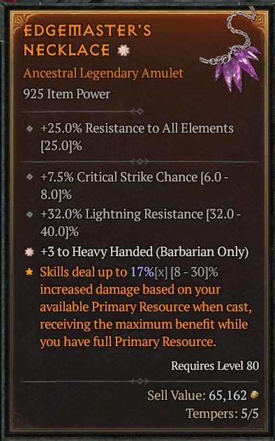 Ga Heavy Handed Crit Chance Amulet Topic D2jsp