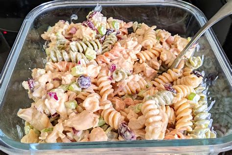 Tri Color Rotini Pasta Salad Recipe With Mayo Deporecipe Co