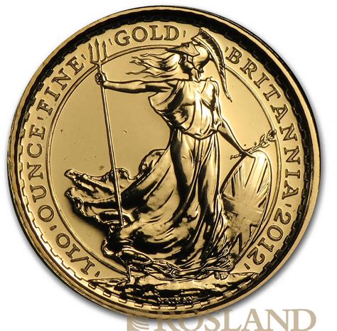 1 10 Unze Goldmünze Britannia 2012 25 Jahre Jubiläum Edition