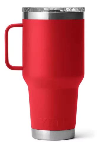 Yeti Rojo Con Asa Termico Oz Acero Inoxidable Rescue Red Mercadolibre