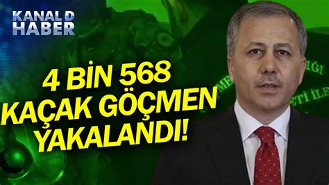 37 İlde Kaçak Göçmen Operasyonu 4568 Kaçak Göçmen Yakalandı Haber