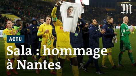 Emiliano Sala Lhommage Des Supporteurs Du Fc Nantes Youtube