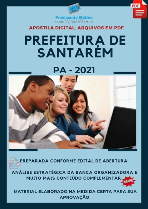 Provimento Efetivo Concursos Apostila Prefeitura Santarém Pa