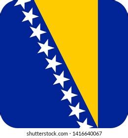 Bosnia Herzegovina Flag Illustration Vector Eps Stock Vector (Royalty ...