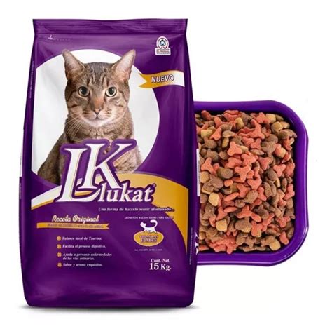 Lukat 15kg Alimento Para Gatos Croquetas Lucky Cat Envío gratis