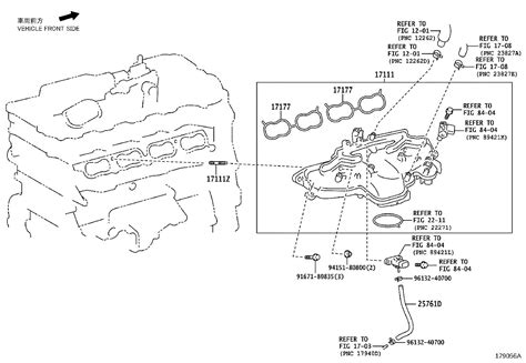 Lexus Nx Luxury Engine Intake Manifold Gasket Exhaust