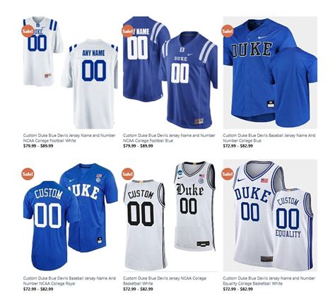 Score Big With A Custom Duke Blue Devils Jersey By Top Wow Design