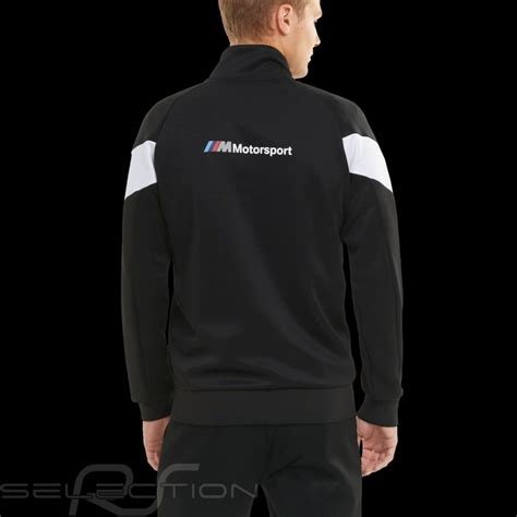 Bmw M Motorsport Jacket By Puma Softshell Tracksuit Black White Men