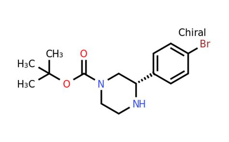 CAS 1228550 52 4 S 3 4 Bromo Phenyl Piperazine 1 Carboxylic Acid