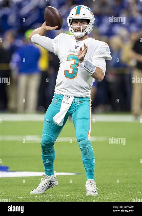 November 10 2019 Miami Dolphins Quarterback Josh Rosen 3 During