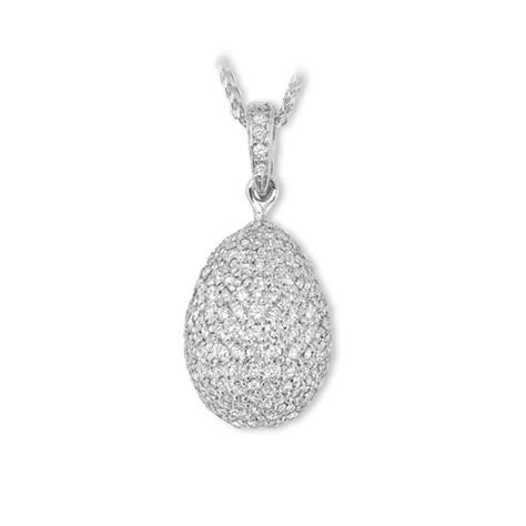 Diamond Egg Pendant - Lulu Kachoo