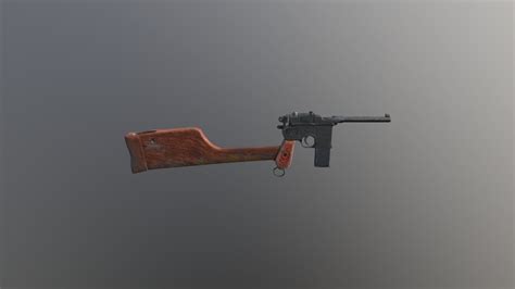 Mauser C96 Download Free 3d Model By Arnaudlescure 756837e Sketchfab