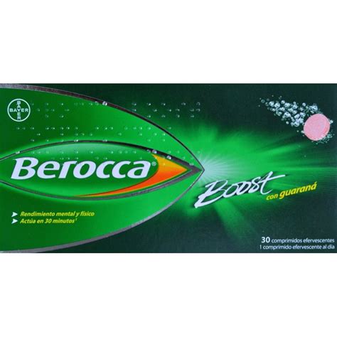 Berocca Boost 30 Comprimidos Efervescentes Bayer Farmacia Anna Riba